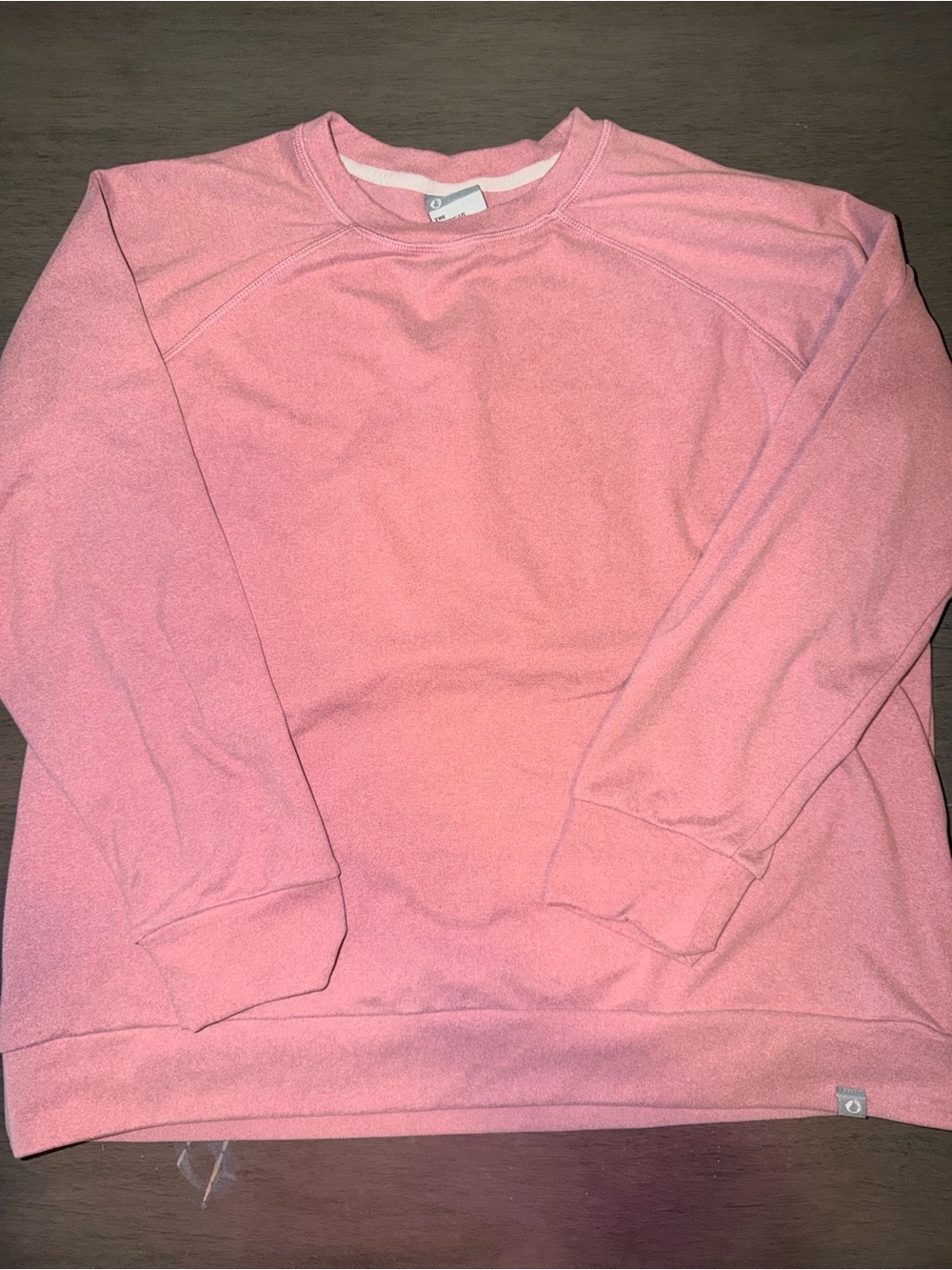 Classic American Outdoors Crewneck Sweater - Pink